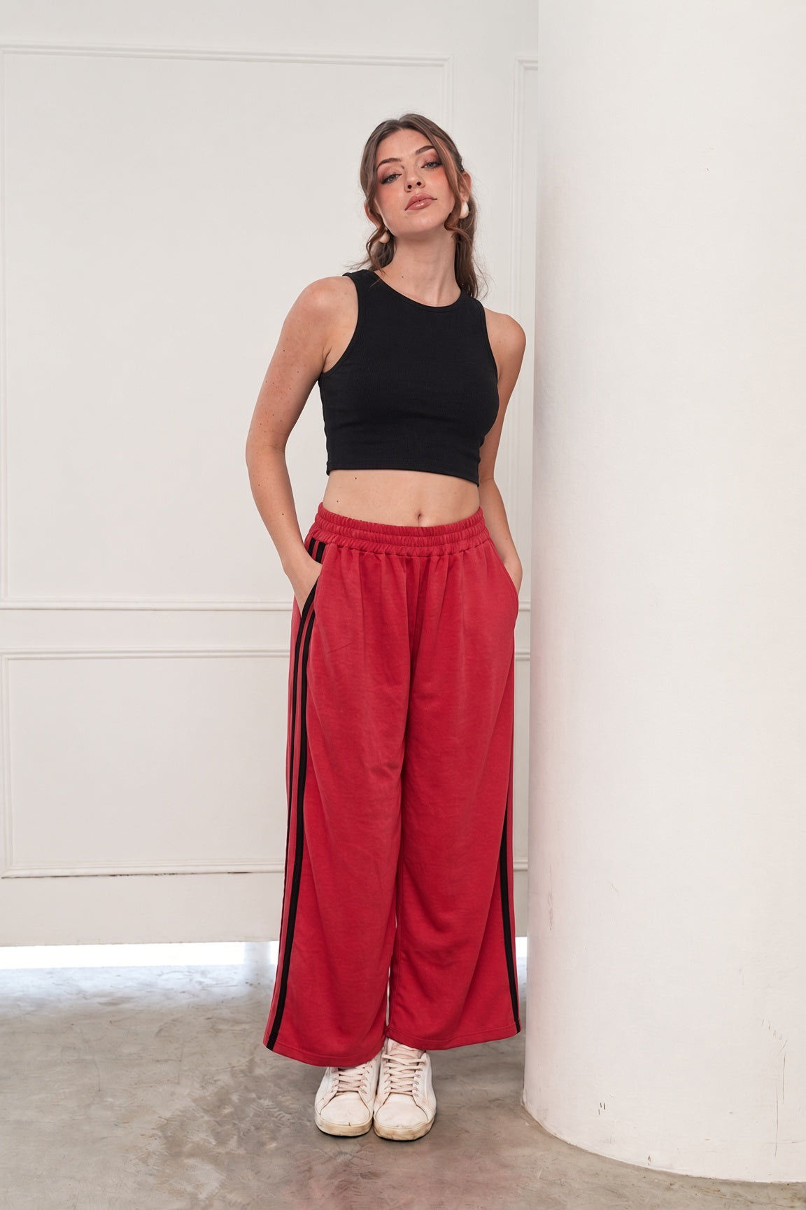 Pantalón French Terry Mujer