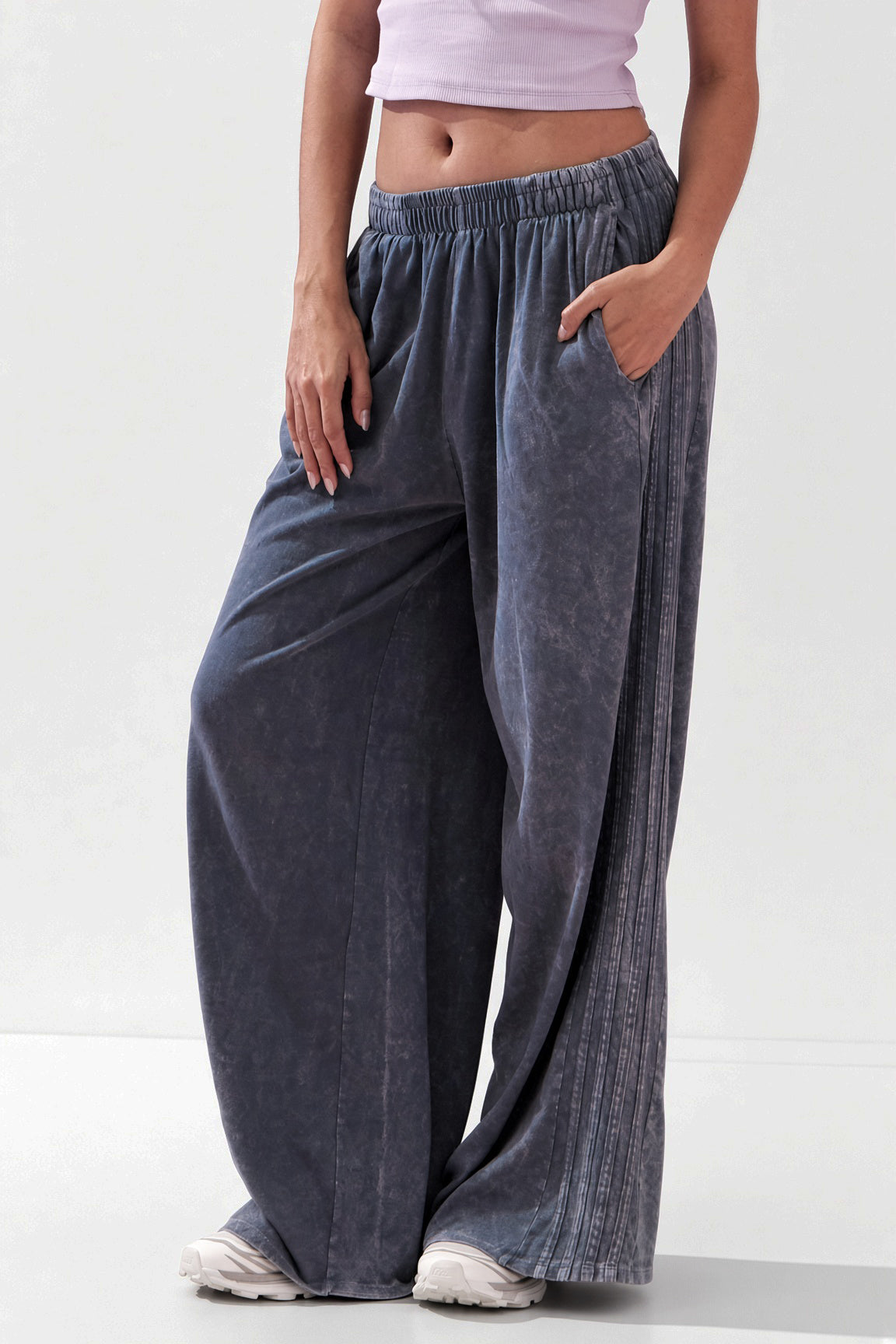 Pantalón Acid Wash Mujer