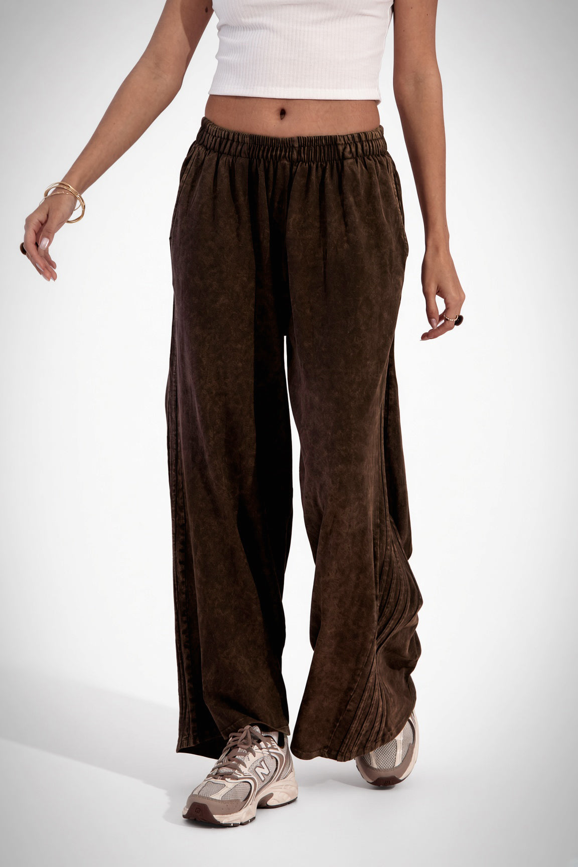 Pantalón Acid Wash Mujer
