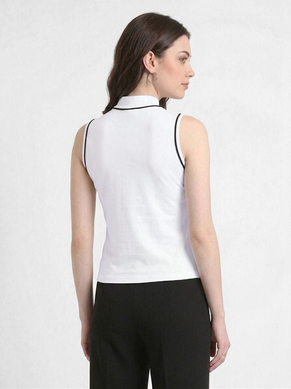 Blusa Suplex Para Mujer - Blanco
