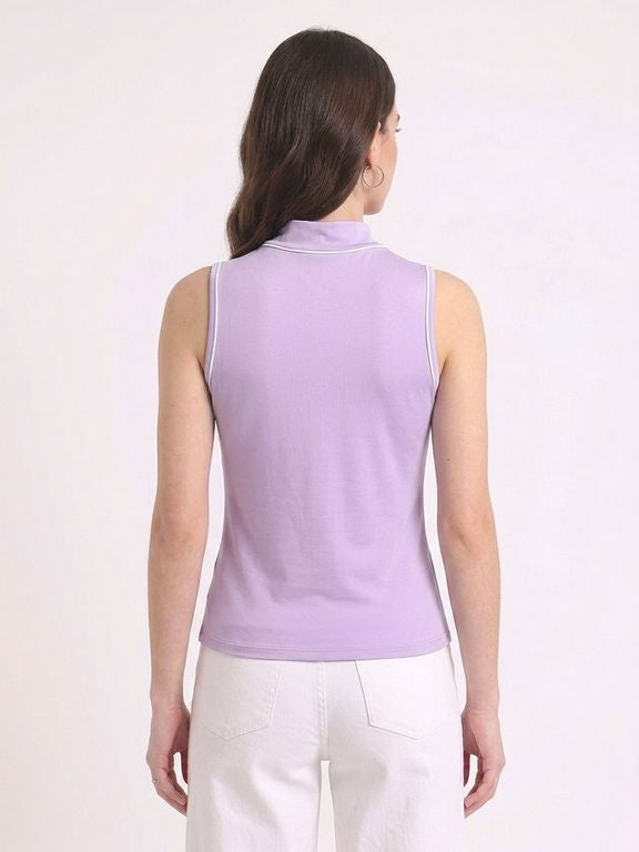 Blusa Suplex Para Mujer - Lila