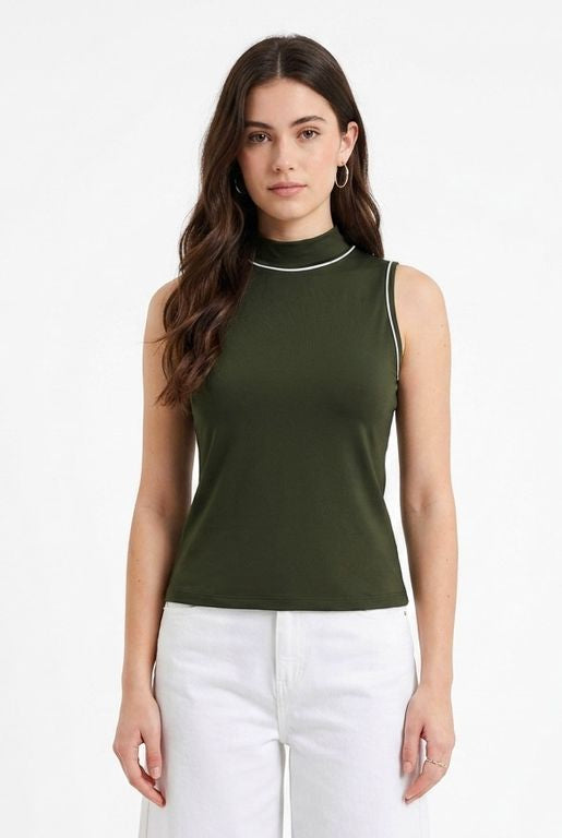Blusa Suplex Para Mujer - Verde Botella