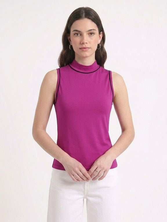 Blusa Suplex Para Mujer - Violeta