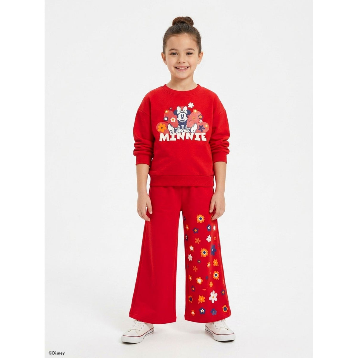 Conjunto Minnie Niña Disney Clásicos - Rojo