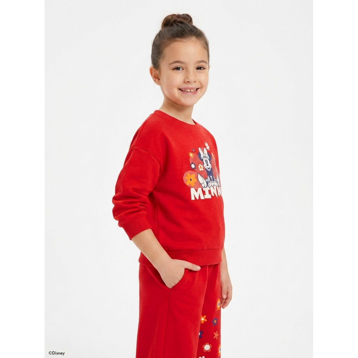 Conjunto Minnie Niña Disney Clásicos - Rojo