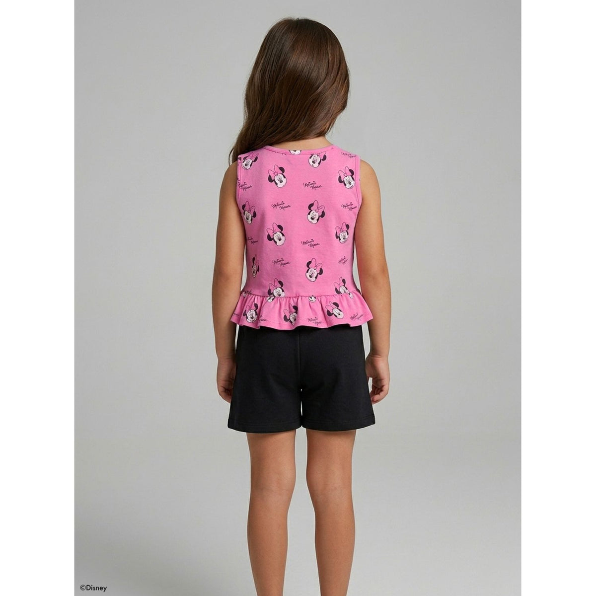 Conjunto Minnie Niña Disney Clásicos Verano - Chicle