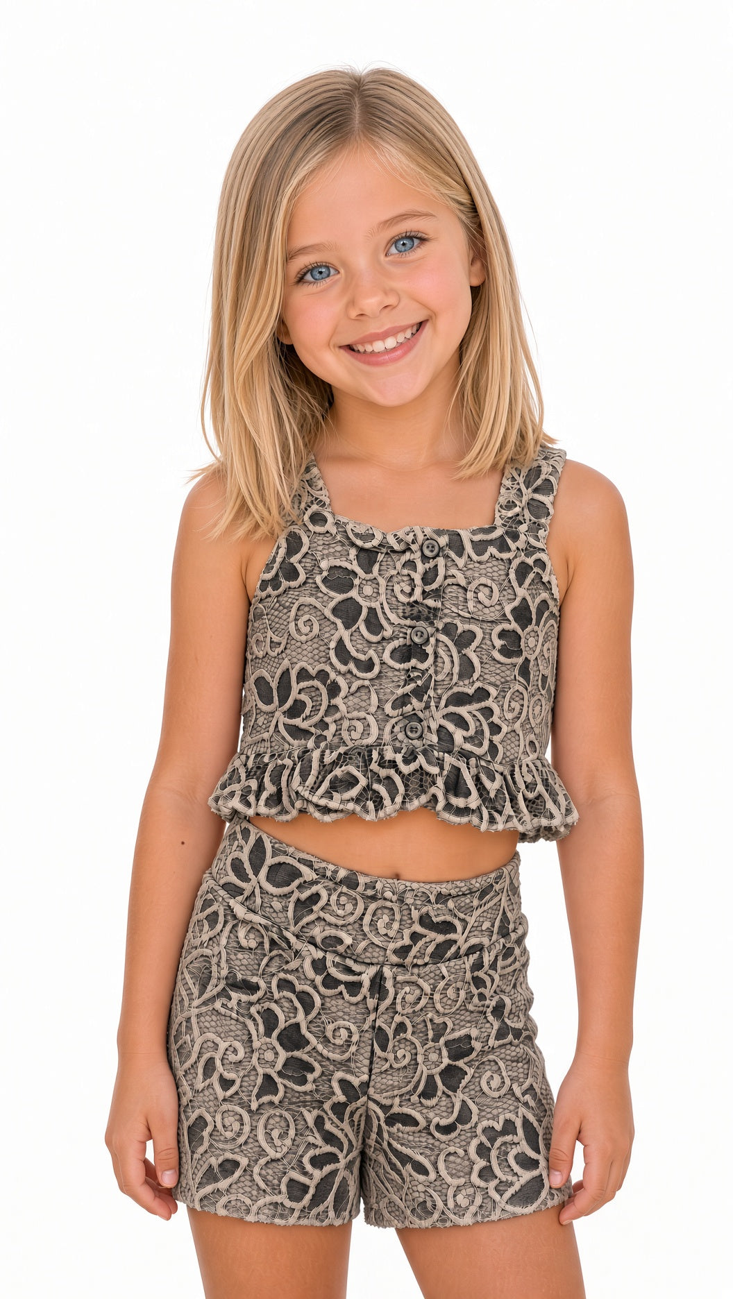 Conjunto Encaje Niña