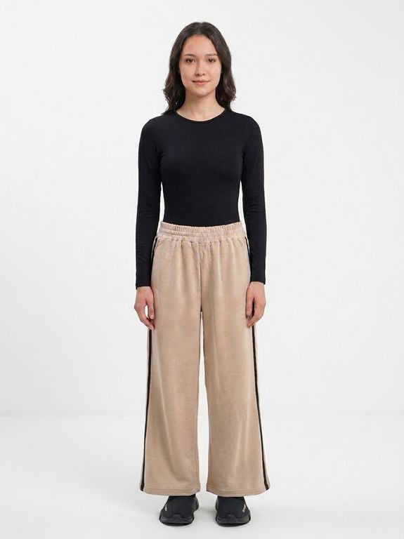 Pantalón Deportivo Mujer - Beige