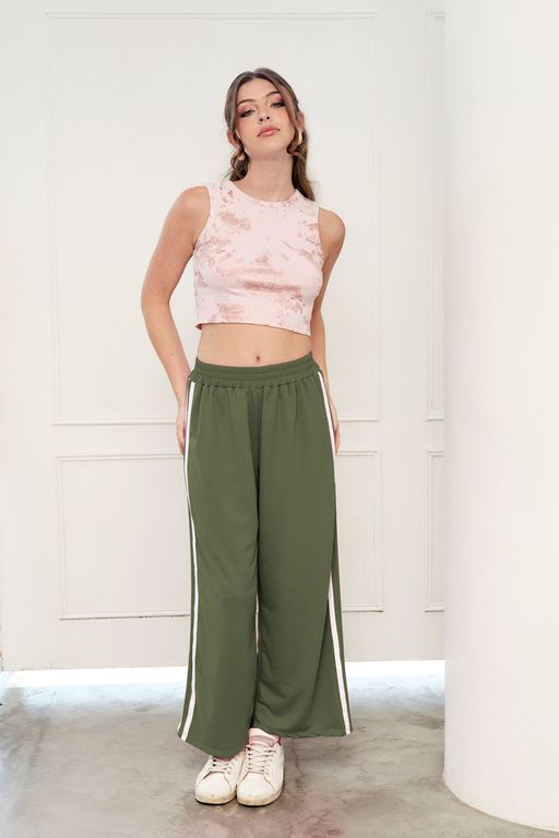 Pantalón Deportivo Mujer - Verde Militar