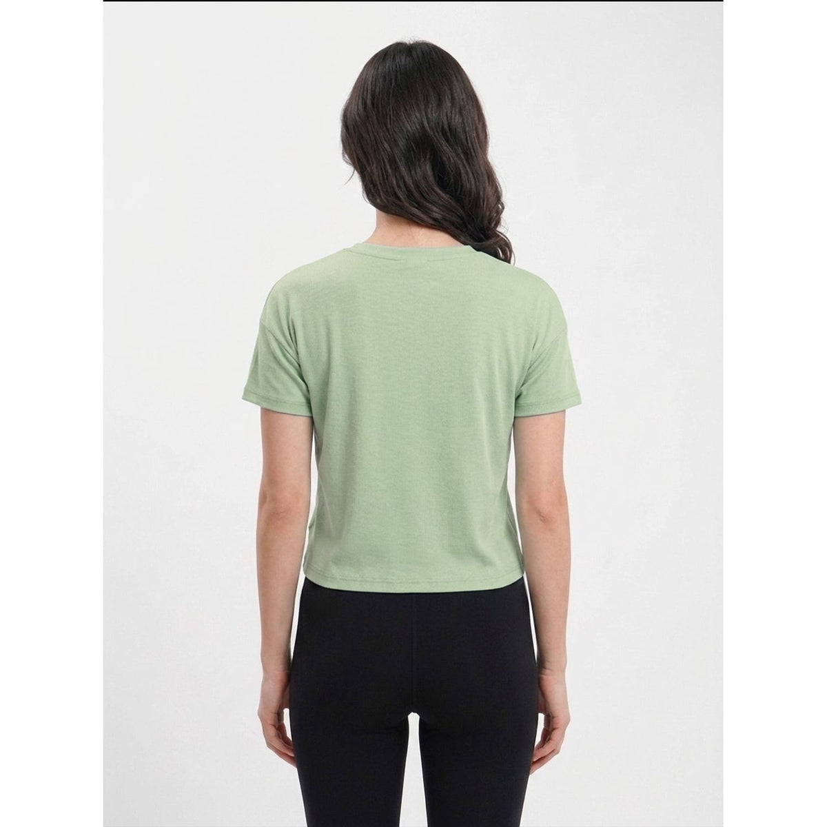 Polo Básico para Mujer - Verde Manzana
