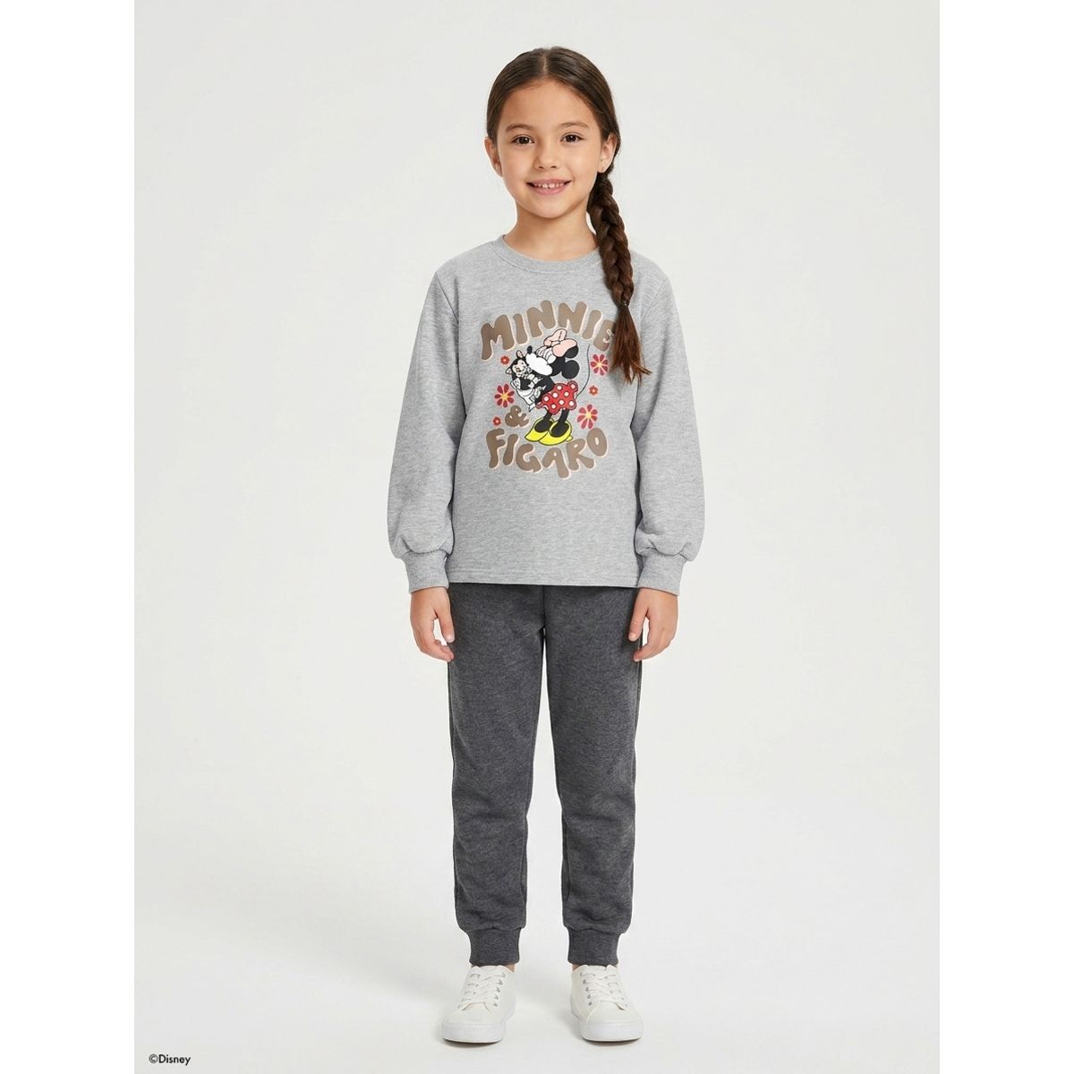 Conjunto Minnie Gris Oscuro