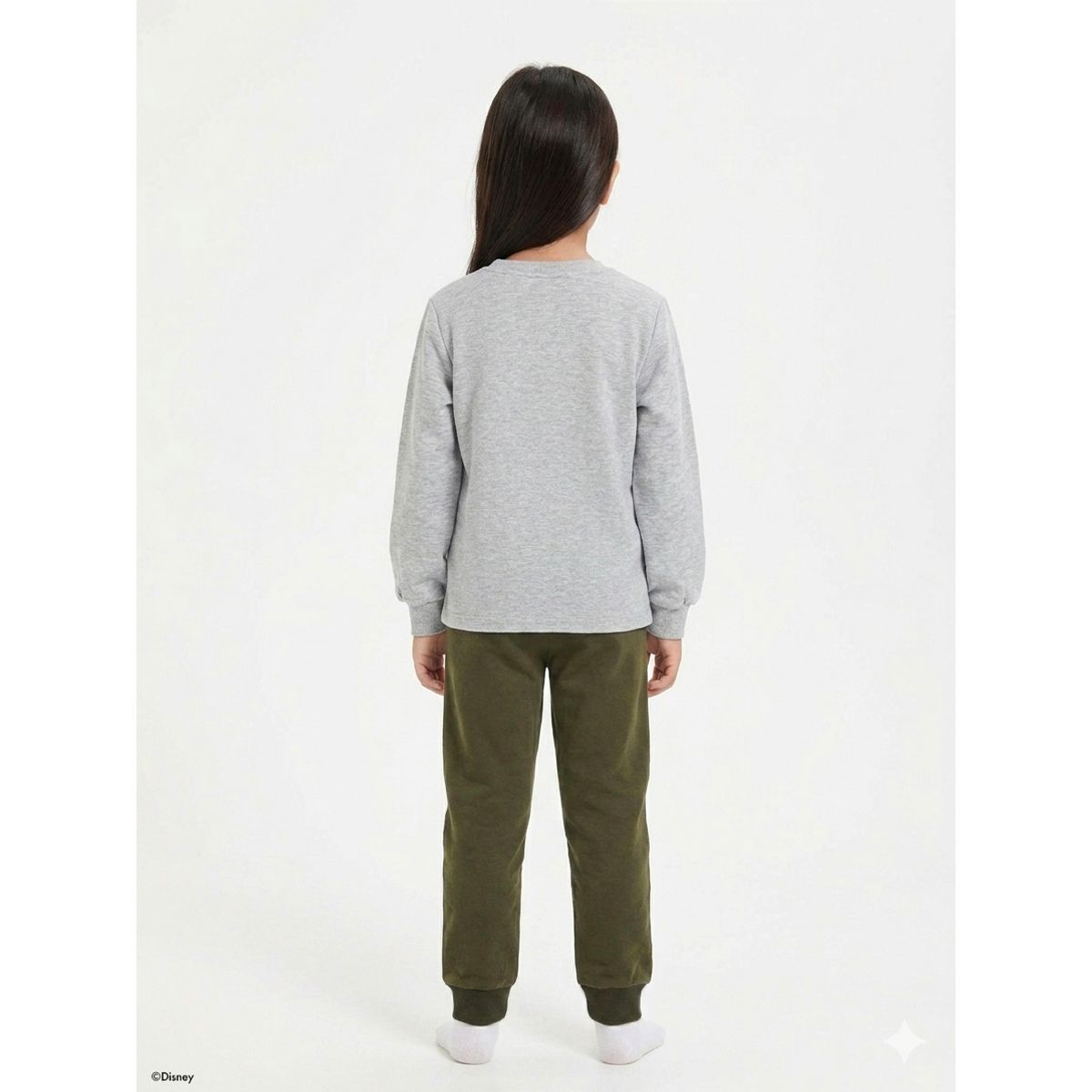 Conjunto Minnie Verde Militar