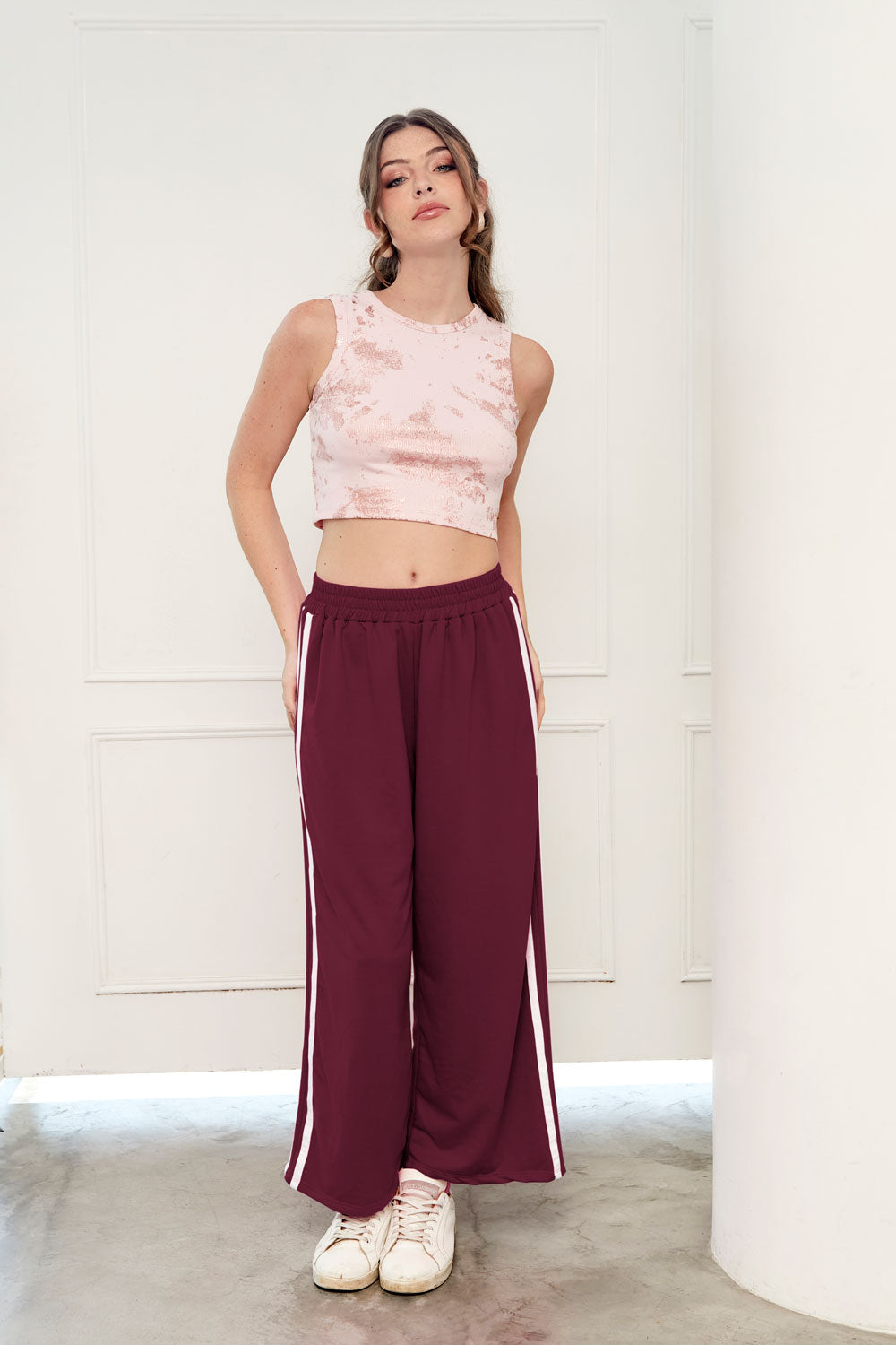 Pantalón French Terry Mujer