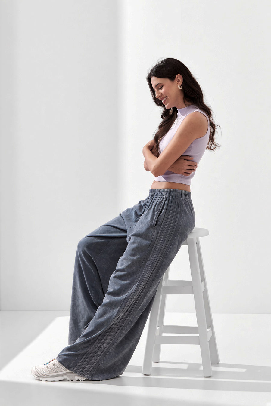 Pantalón Acid Wash Mujer