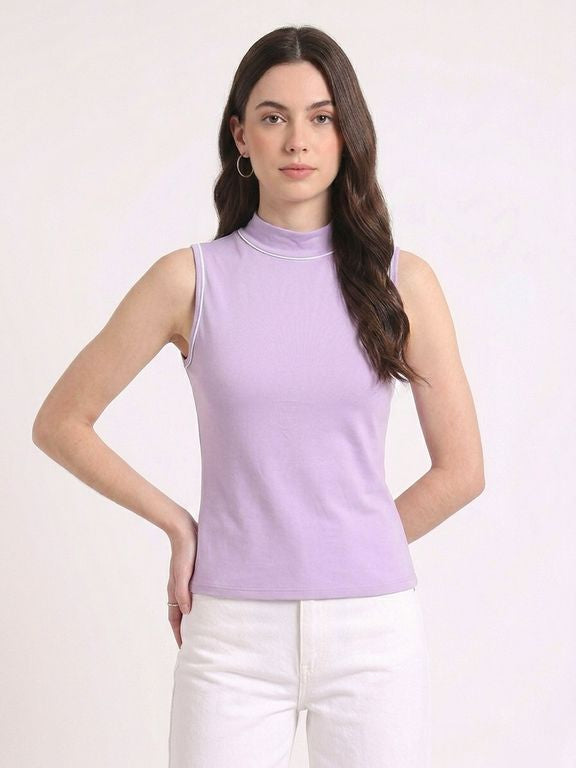 Blusa Suplex Para Mujer - Lila