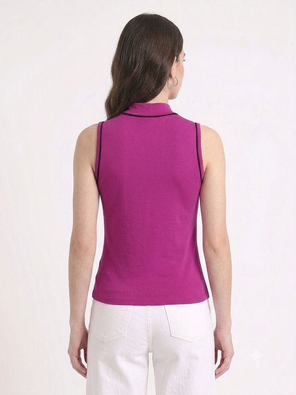 Blusa Suplex Para Mujer - Violeta