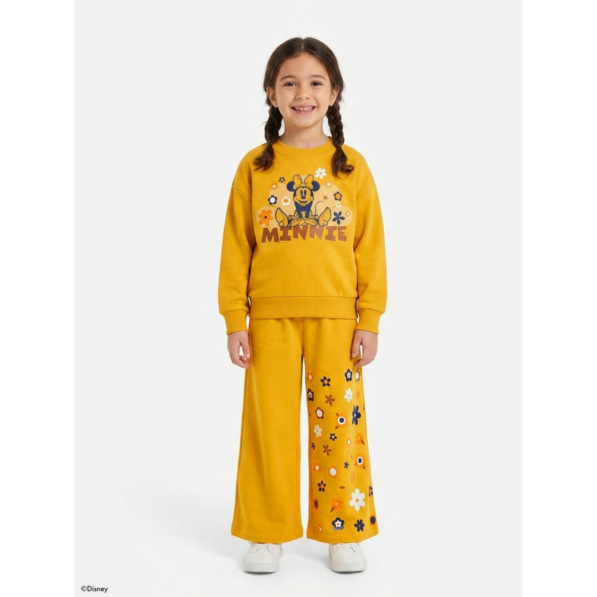 Conjunto Minnie Niña Disney Clásicos - Mostaza