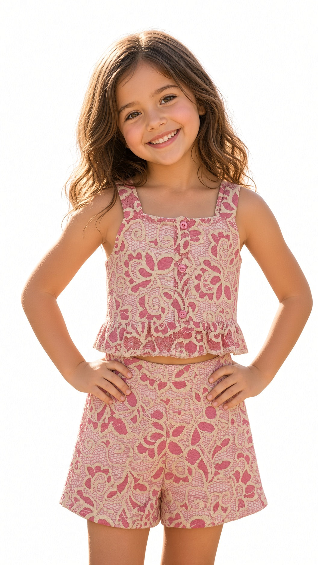 Conjunto Encaje Niña
