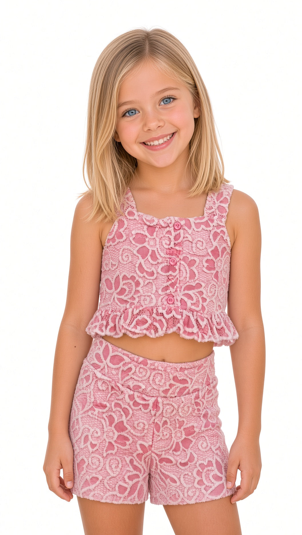 Conjunto Encaje Niña