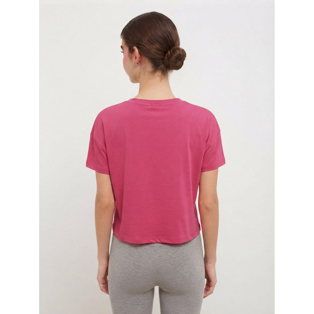 Polo Básico para Mujer - Granate