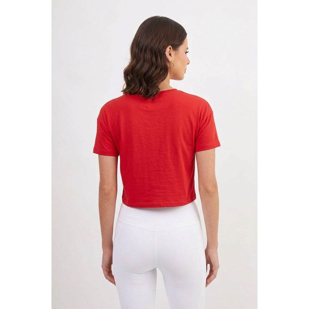 Polo Básico para Mujer - Rojo