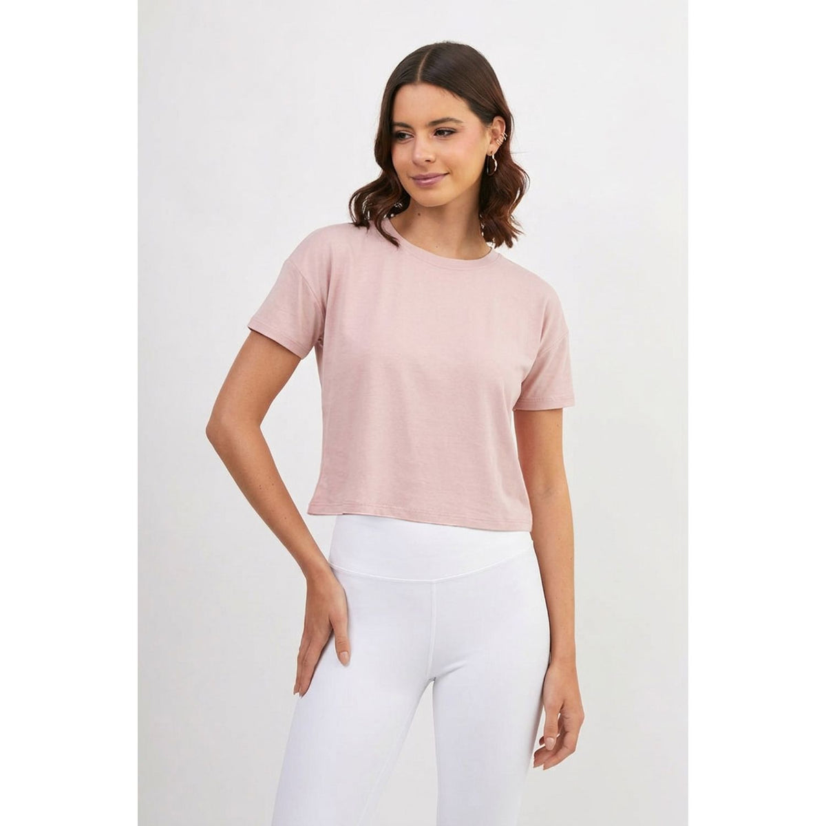 Polo Básico para Mujer - Rosa