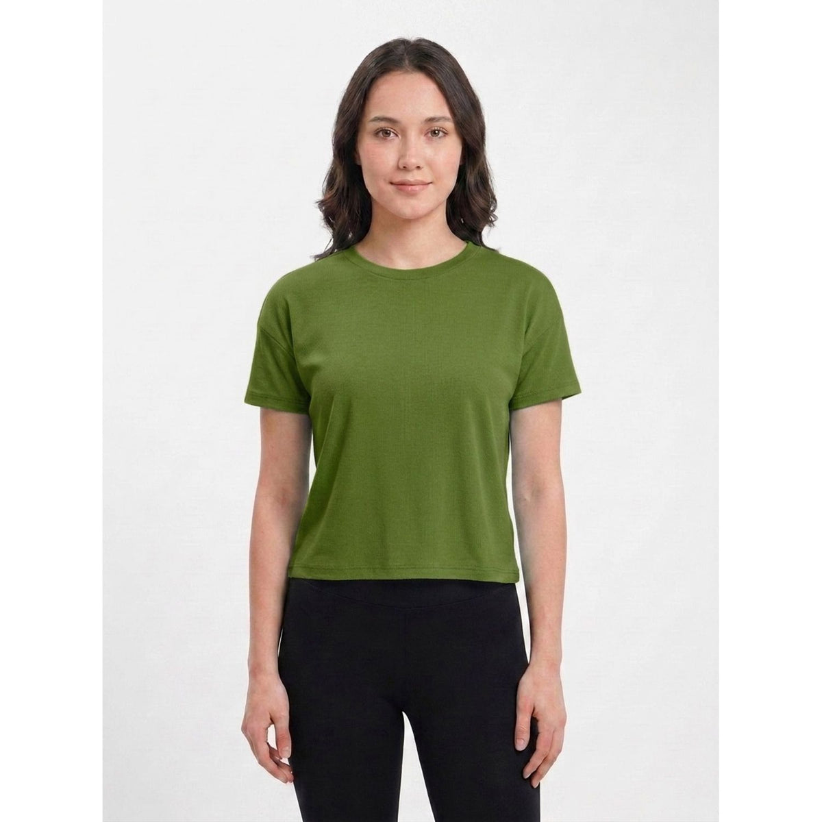 Polo Básico para Mujer - Verde