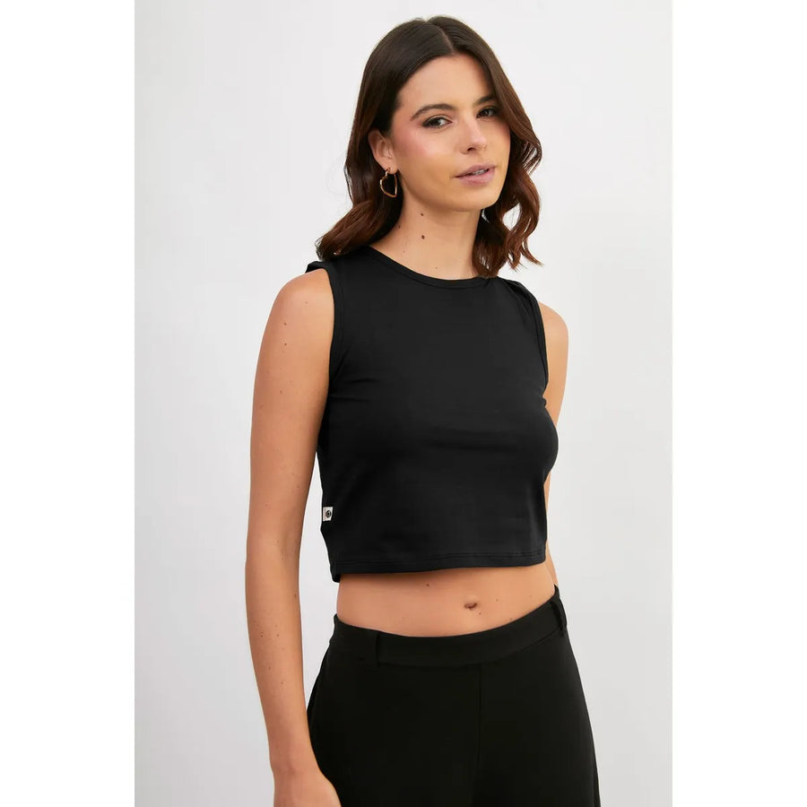 Top Básico Negro